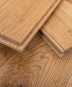 Alternative view of Brown Oak 18mm Herringbone Wood Floor | 0.65 Sq. M Pack Coverage