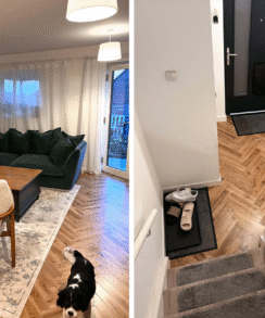 Alternative view of Grand Branch Oak 18mm Herringbone Wood Floor | 0.65 Sq. M Pack Coverage