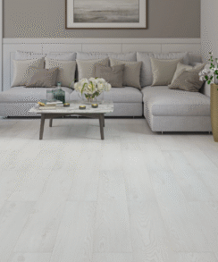 Silver Grey Oak 8mm Laminate Floor | 1.83 Sq. M Pack Coverage