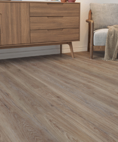 Alternative view of Antique Brown Oak 6.5mm LVT SPC Floor | 2.20 Sq. M Pack Coverage