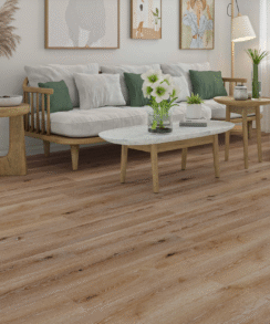 Gotham Brown Oak 5mm LVT SPC Floor | 2.64 Sq. M Pack Coverage