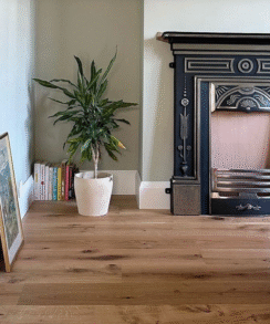 Alternative view of Amazon Brown 14mm European Oak Wood Floor | 2.16 Sq. M Pack Coverage