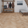 Canvas Brown Oak 18mm Herringbone Wood Floor | 0.65m? Pack Coverage