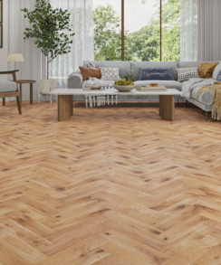 Grand Branch Oak 18mm Herringbone Wood Floor | 0.65 Sq. M Pack Coverage