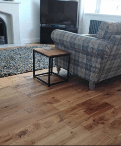 Alternative view of Simple Brown Oak 18mm Wood Floor | 1.44 Sq. M Pack Coverage