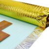 5mm Gold Acoustic Overlap Underlay For Wood and Laminate Flooring | 15m2