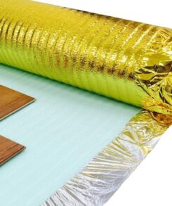 5mm Gold Acoustic Overlap Underlay For Wood and Laminate Flooring | 15m2