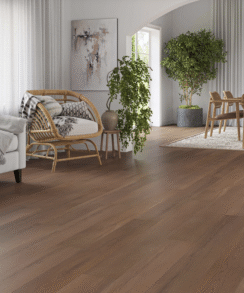 Dark Chocolate Brown 8mm  Laminate Floor | 1.83m² Pack Coverage