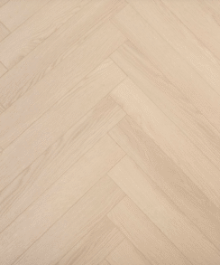 Natural Honey Brown 8mm Herringbone Laminate Floor | 1.8m² Pack Coverage