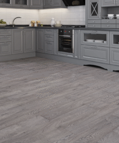 Medium Grey Oak 8mm Laminate Floor | 1.83m² Pack Coverage