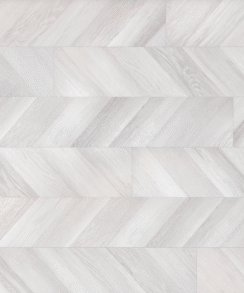 White Grey Oak 8mm Chevron Laminate Floor | 1.8m² Pack Coverage