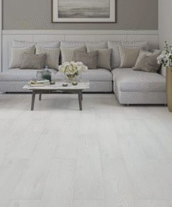 Silver Grey Oak 8mm Laminate Floor | 1.83m² Pack Coverage