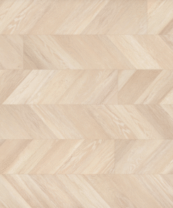 Light Brown Oak 8mm Chevron Laminate Floor | 1.8m² Pack Coverage