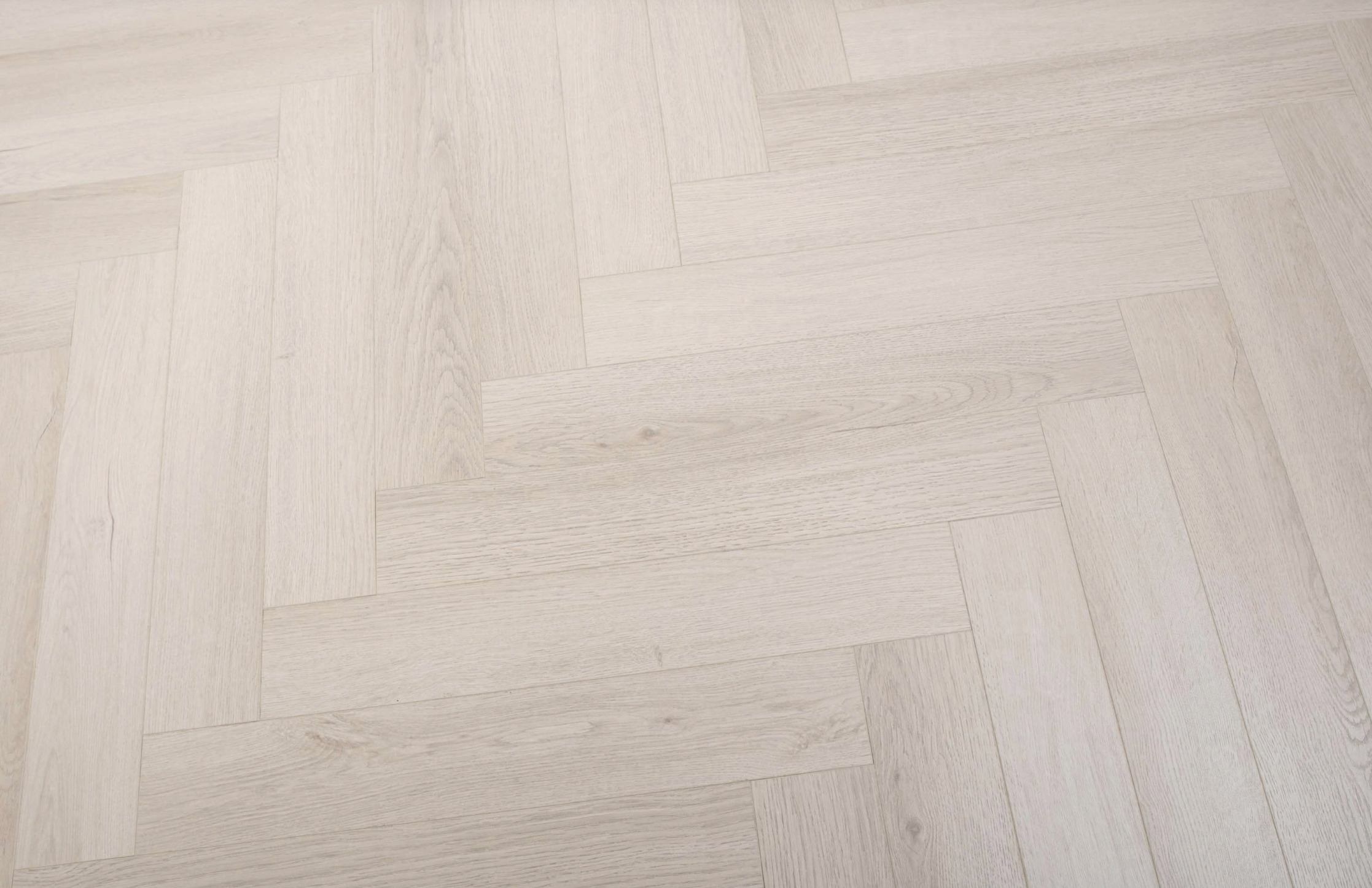 Light Grey 8mm Herringbone Laminate Floor | 1.8m² Pack Coverage