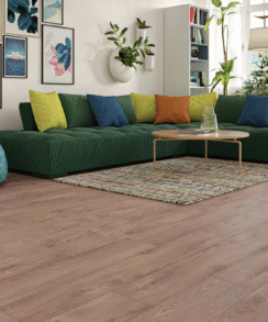 Chestnut Brown Oak 8mm Laminate Floor | 1.83m² Pack Coverage