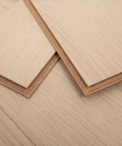 Natural Honey Brown 8mm Herringbone Laminate Floor | 1.8m² Pack Coverage