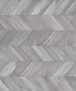 Grey Oak 8mm Chevron Laminate Floor | 1.8m² Pack Coverage