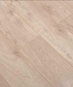 Light Brown Oak 12mm  Laminate Floor | 1.35m² Pack Coverage