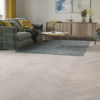 Light Grey 8mm Herringbone Laminate Floor | 1.8m² Pack Coverage