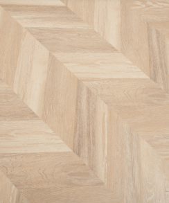 Light Brown Oak 8mm Chevron Laminate Floor | 1.8m² Pack Coverage