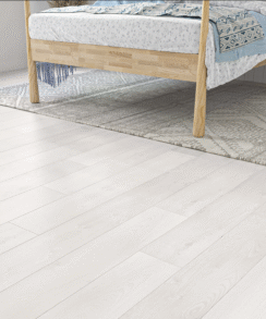 White Grey Oak 12mm  Laminate Floor | 1.35m² Pack Coverage
