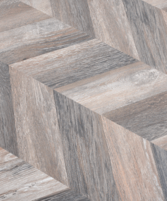 Multi Grey Oak 8mm Chevron Laminate Floor | 1.8m² Pack Coverage