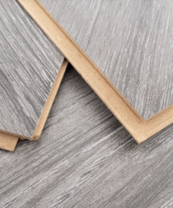 Grey Oak 8mm Chevron Laminate Floor | 1.8m² Pack Coverage