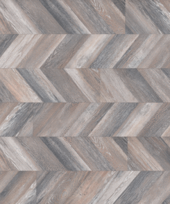 Multi Grey Oak 8mm Chevron Laminate Floor | 1.8m² Pack Coverage