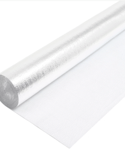 2mm Silver Acoustic Overlap Underfloor Heating Underlay For Wood And Laminate Flooring | 15m2